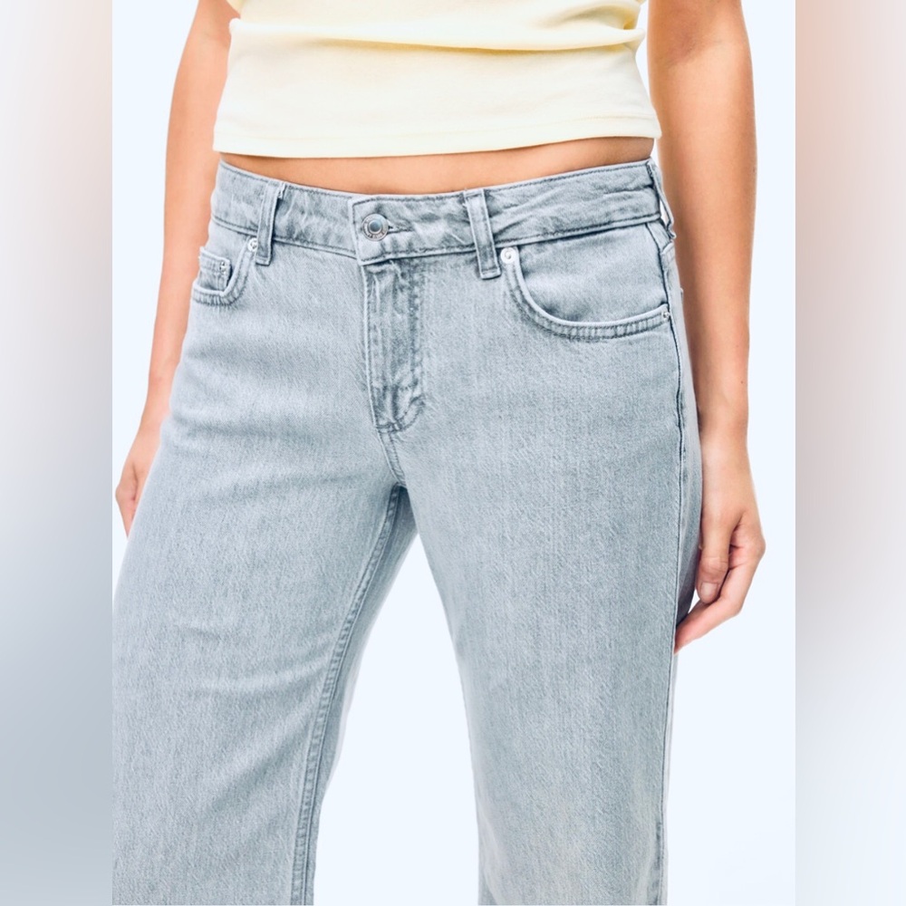 Pilcro and the Letterpress light blue  Straight Leg Jeans